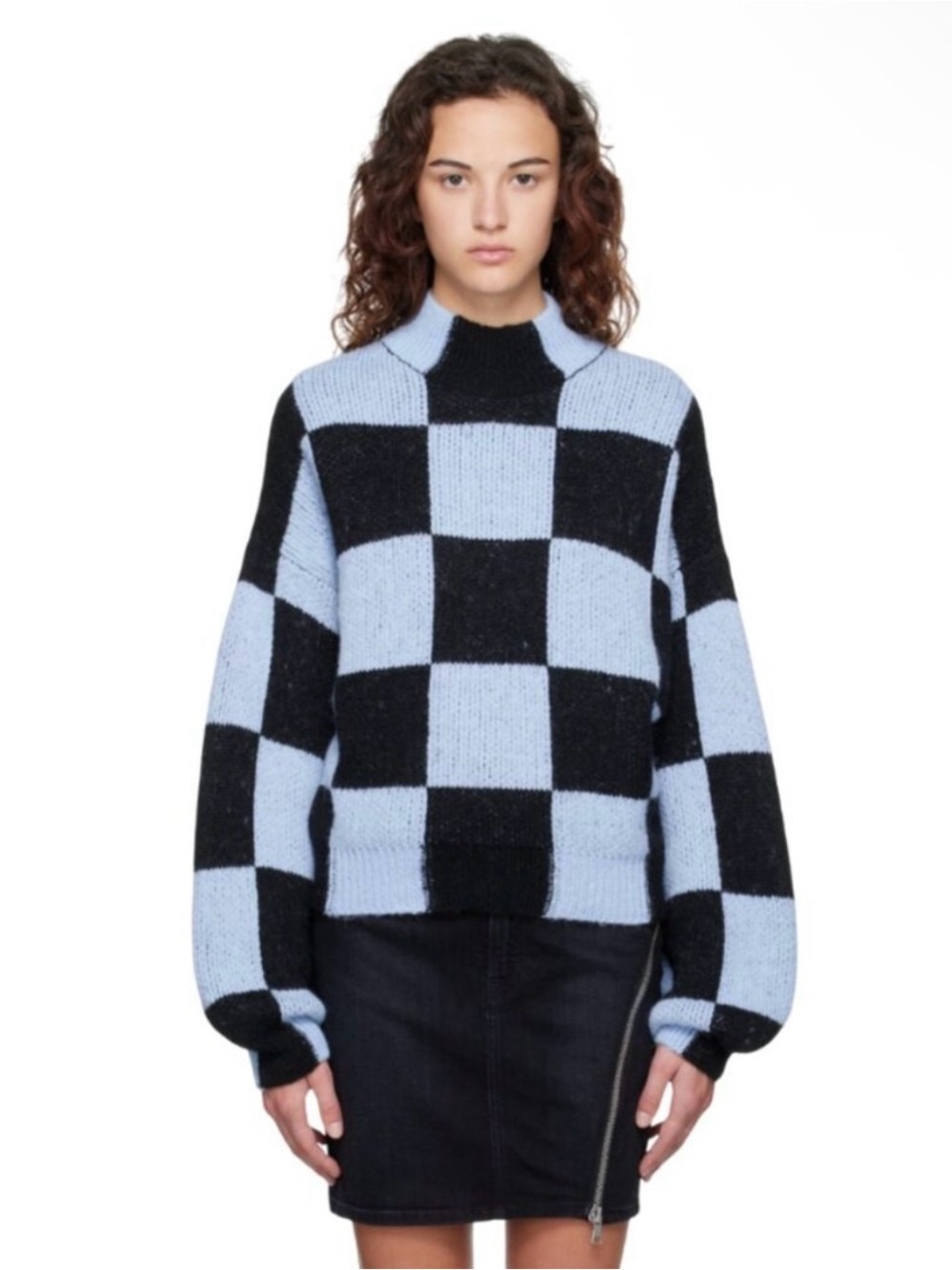 Stine Goya Adonis Checkerboard Sweater